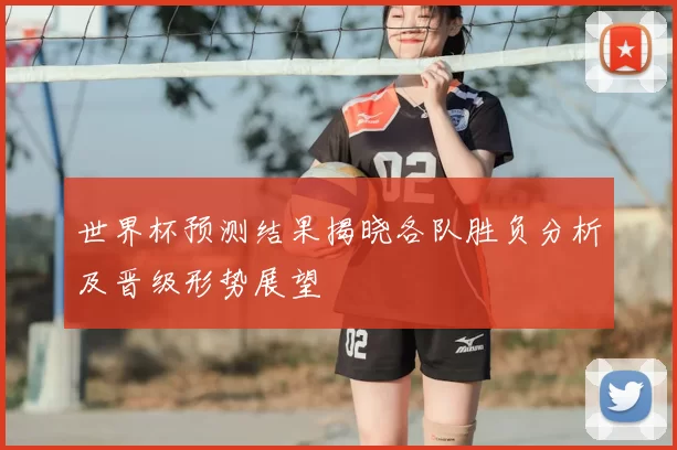 世界杯预测结果揭晓各队胜负分析及晋级形势展望